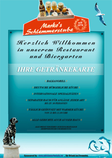 Getränkekarte Vorschau